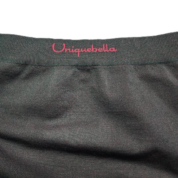 Uniquebella burgundy & black base layer matching set M - Picture 4 of 9